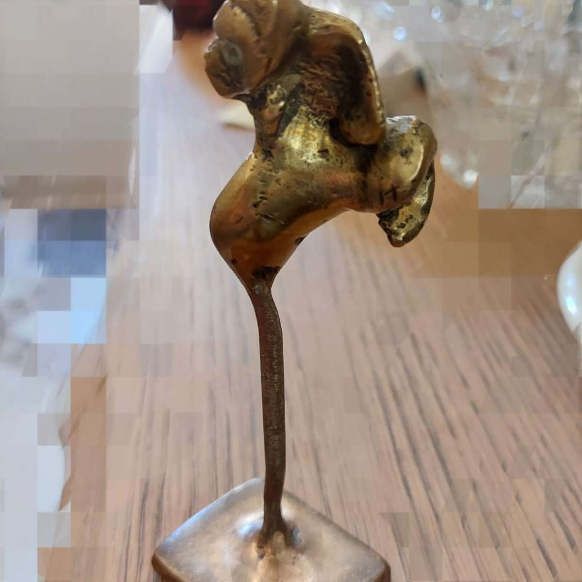 Sculpture en bronze de M BOBOT Pierre, dos nu