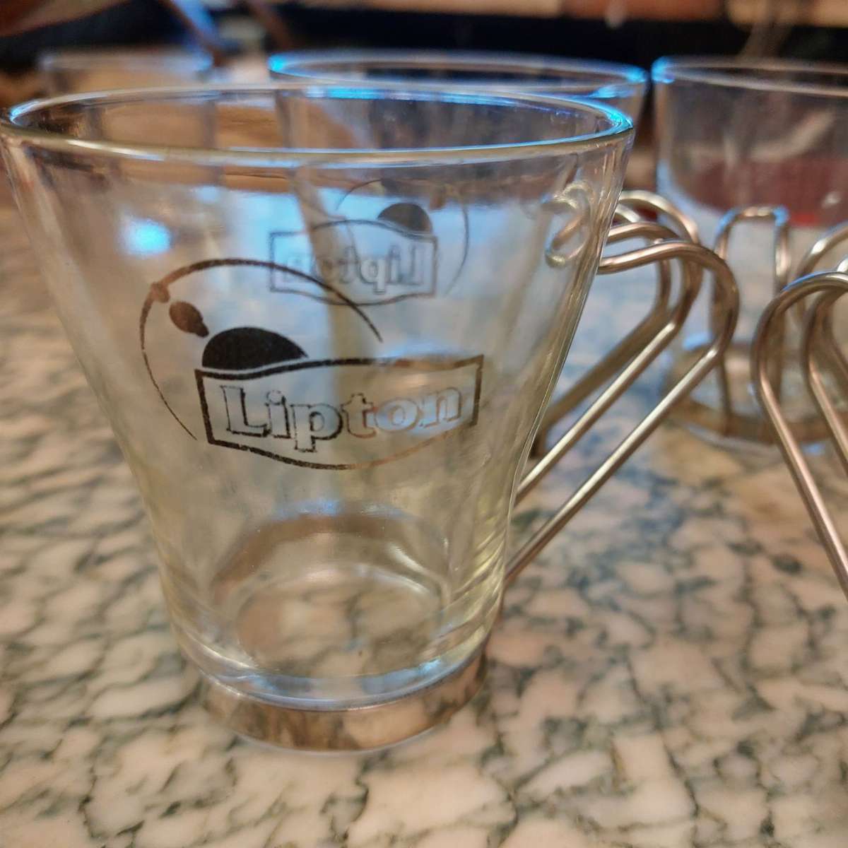 Tasses à thé vintage lipton