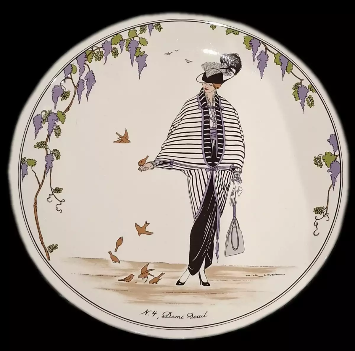 Assiette Villeroy et Boch 1900 N°4