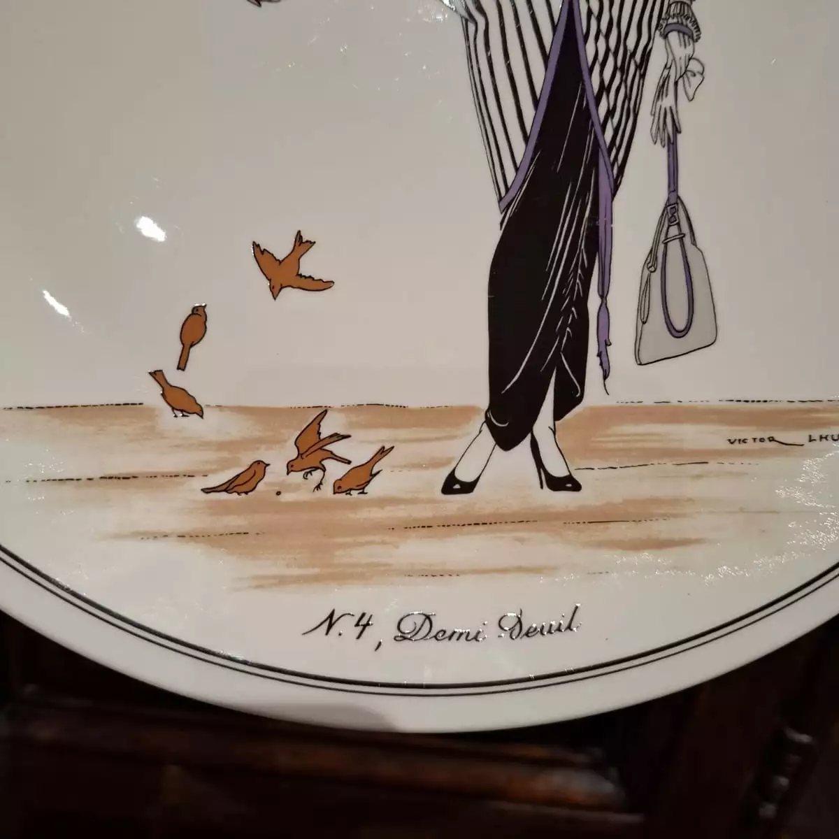 Assiette Villeroy et Boch 1900 N°4