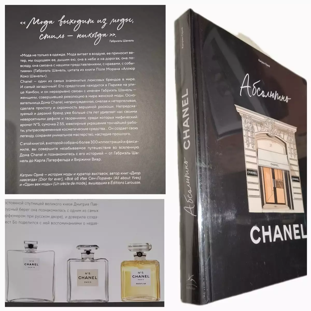 Livre sur Coco CHANEL (en russe