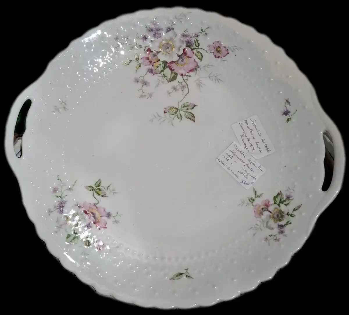 Service en porcelaine George BOYER