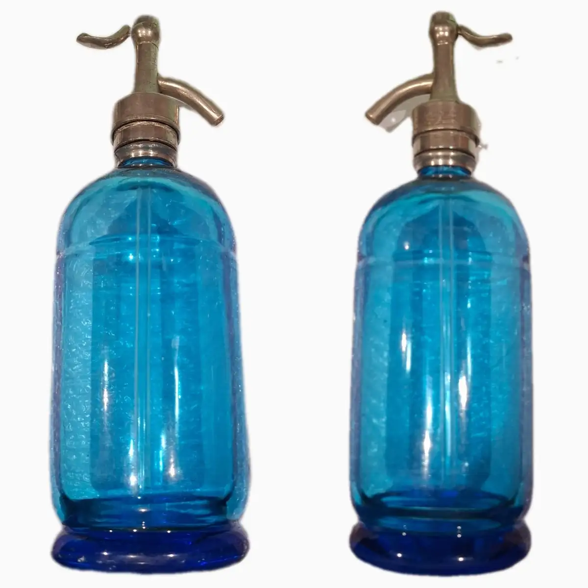 Bouteille ancienne avec siphon