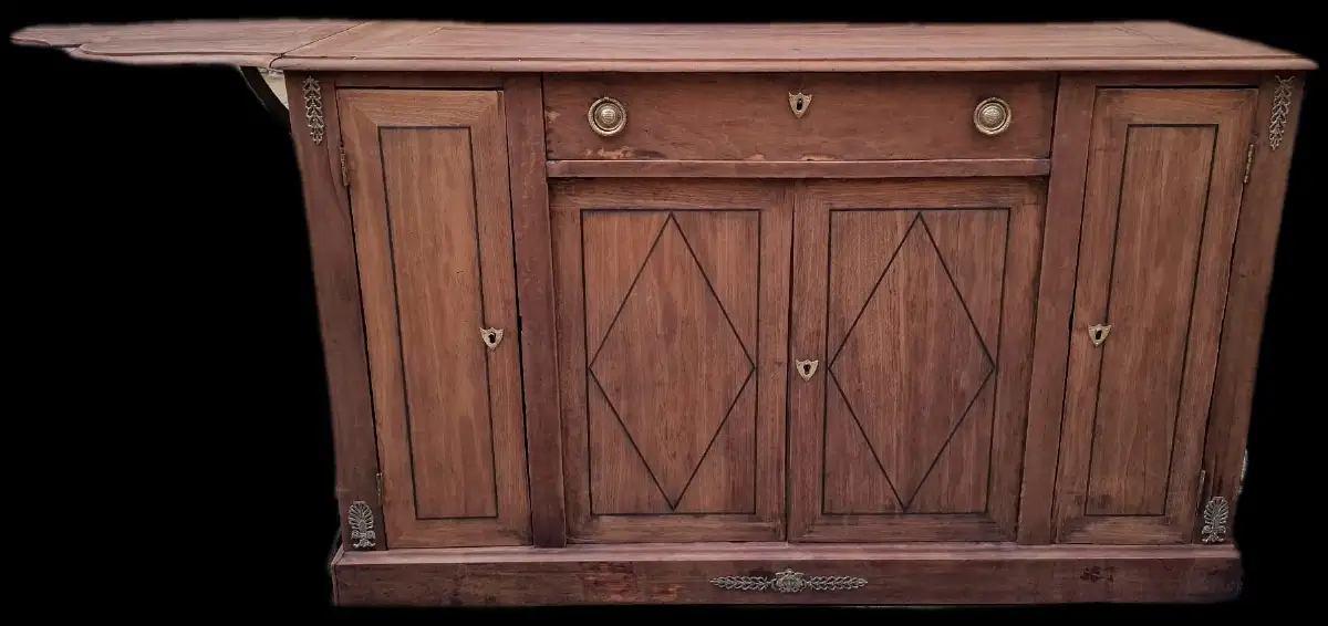 Bahut 4 portes atypique ancien
