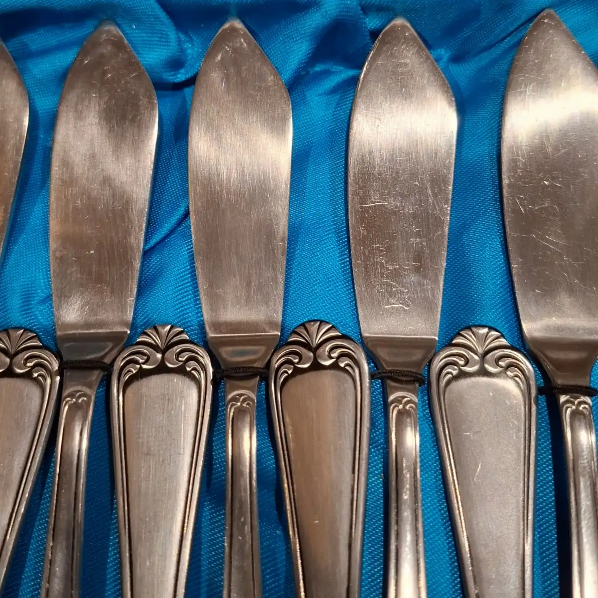 Couverts à poisson inox SMS vintage