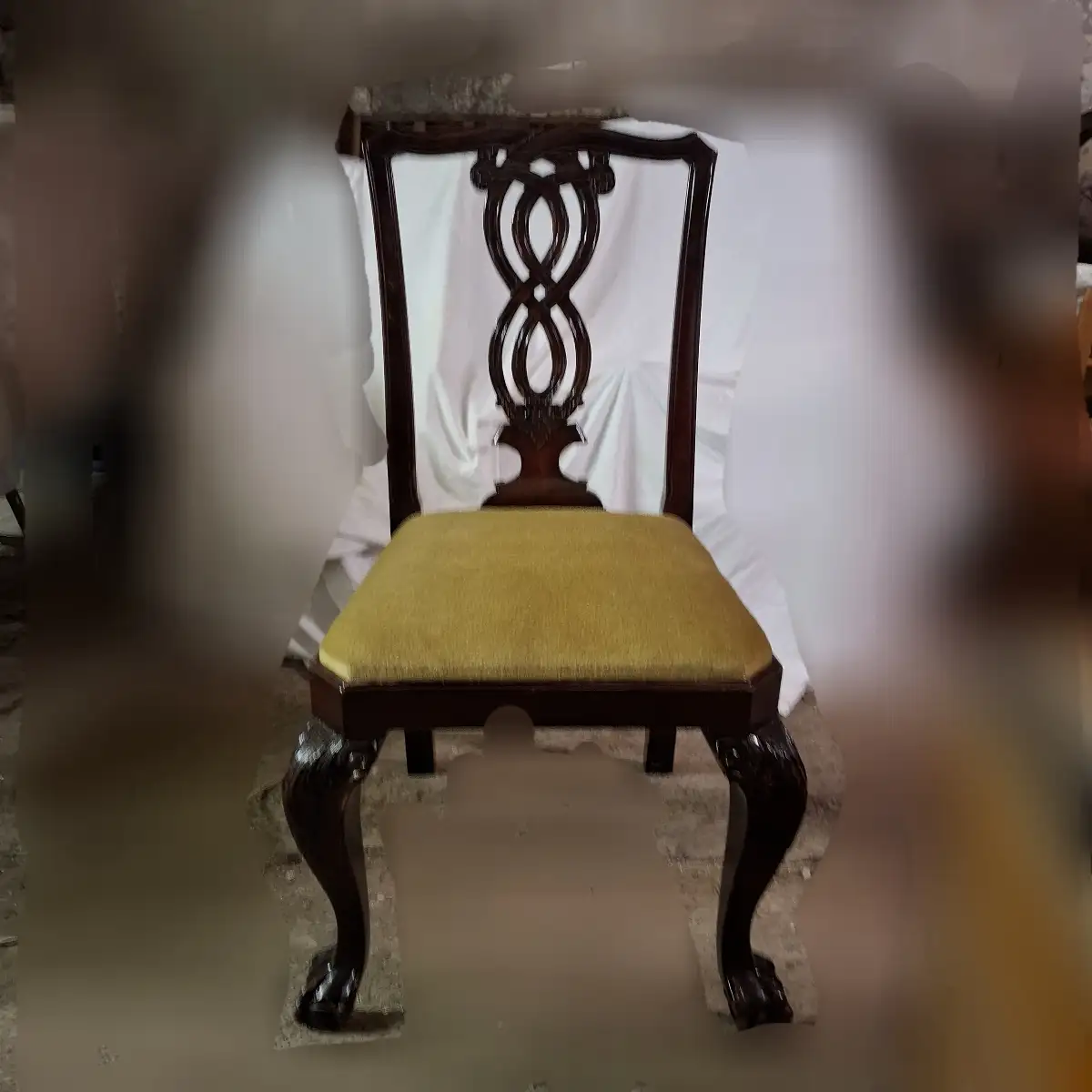 Lot de 12 chaises Chippendale