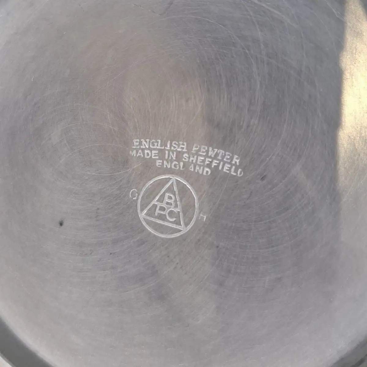 Chope anglaise vintage