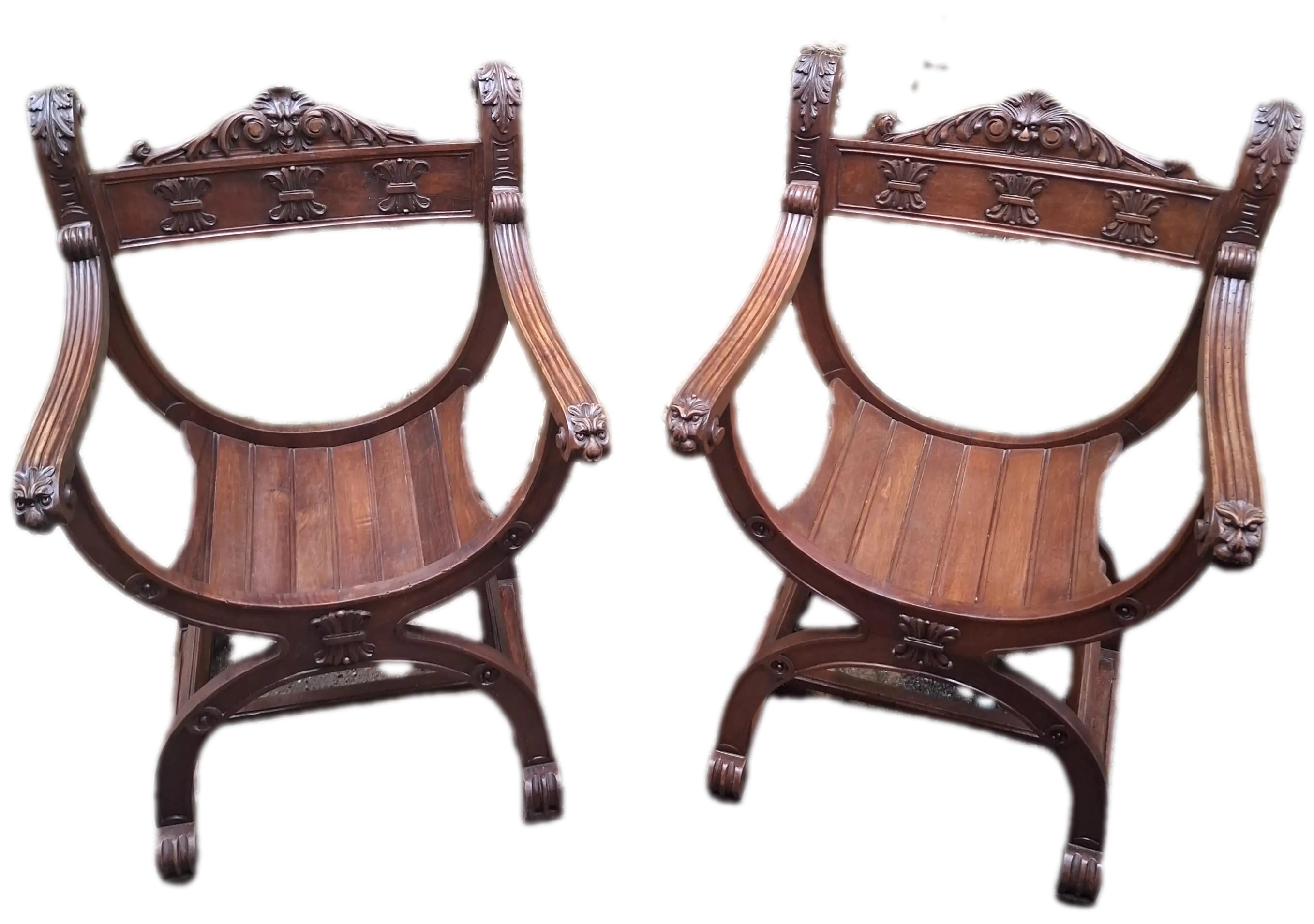 Lot de 2 fauteuils Dagobert