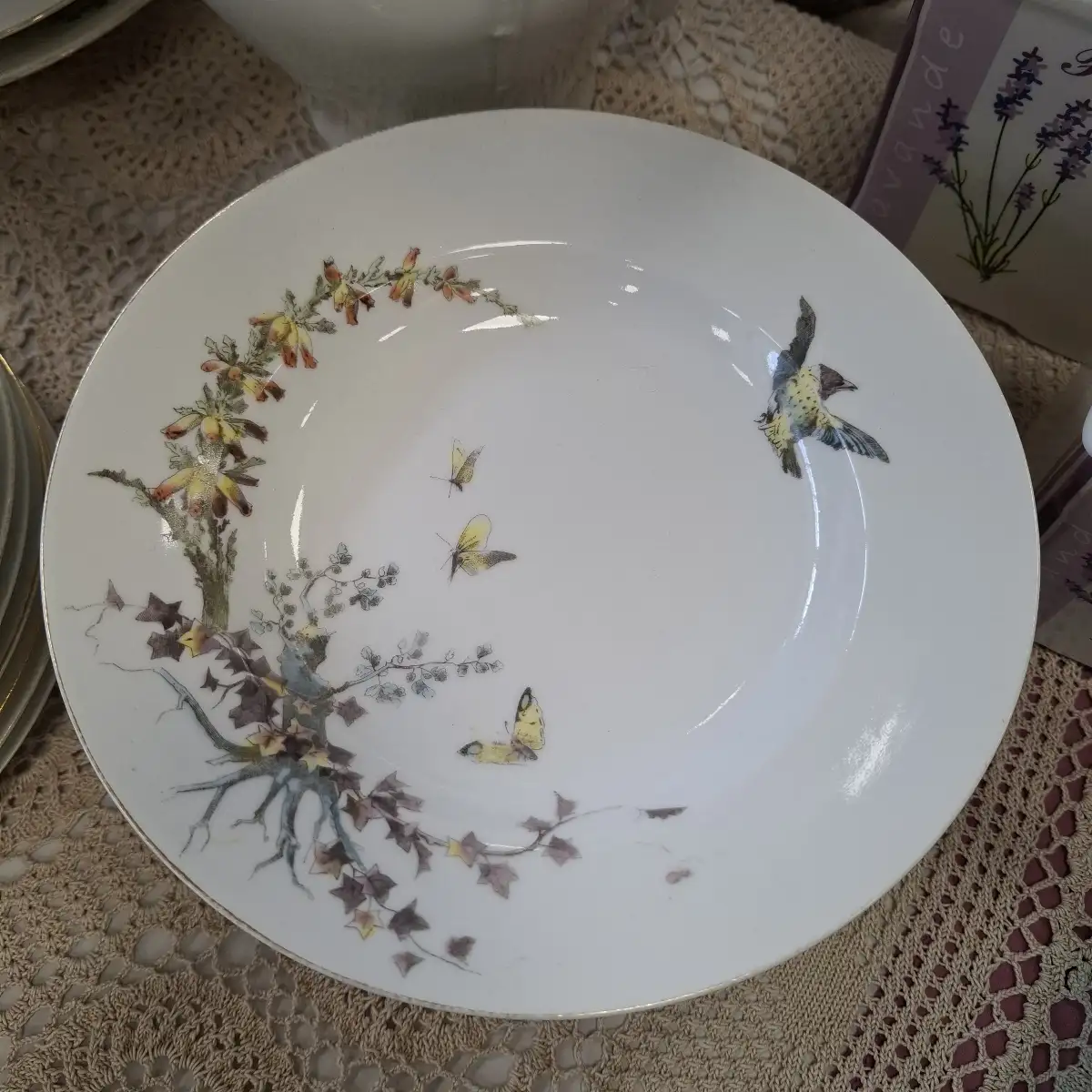 Service de table porcelaine W. GUERIN Limoges