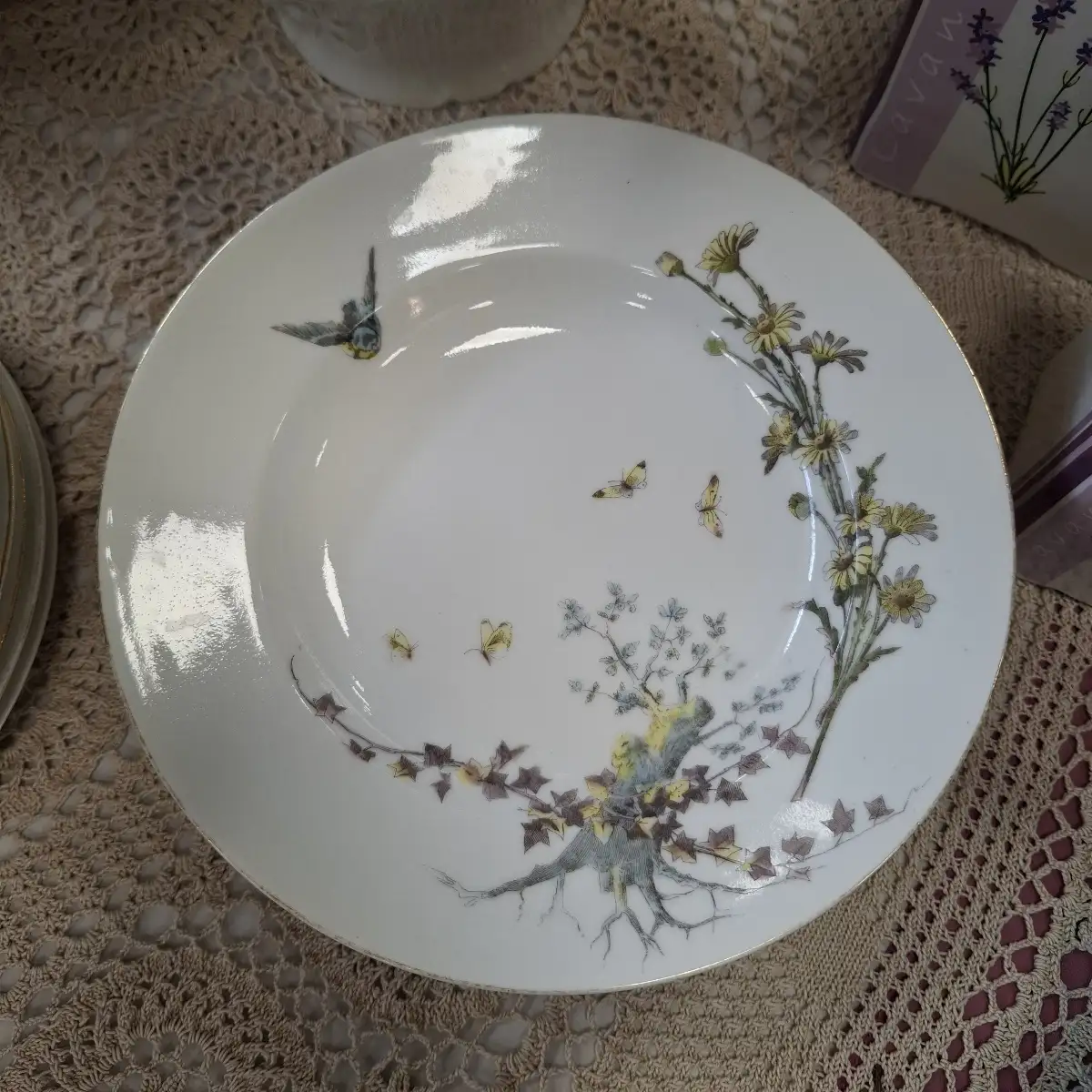 Service de table porcelaine W. GUERIN Limoges