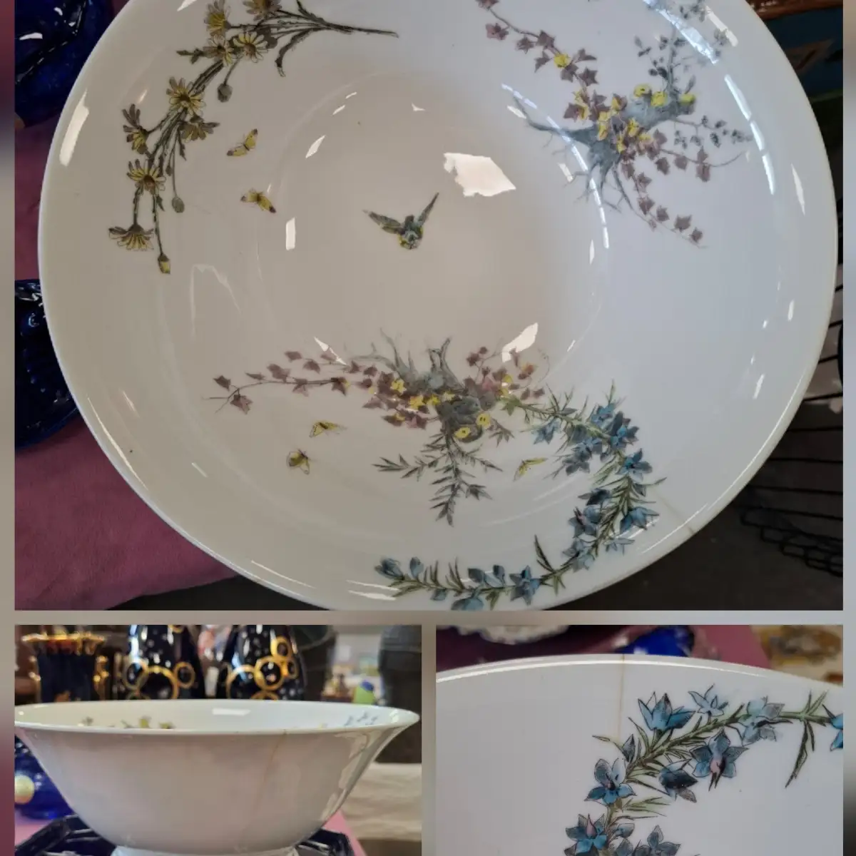 Service de table porcelaine W. GUERIN Limoges