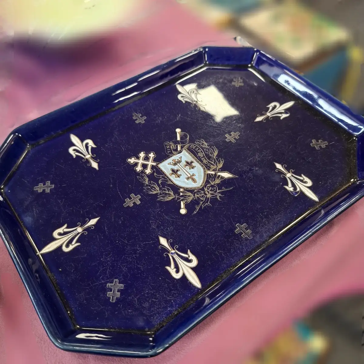 Petit plateau Lunéville ancien