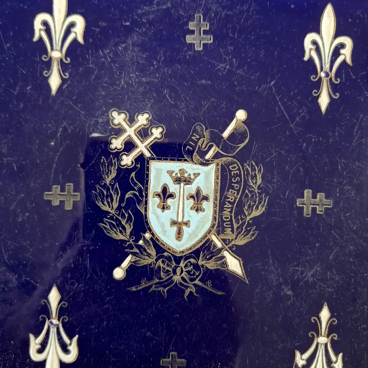 Petit plateau Lunéville ancien