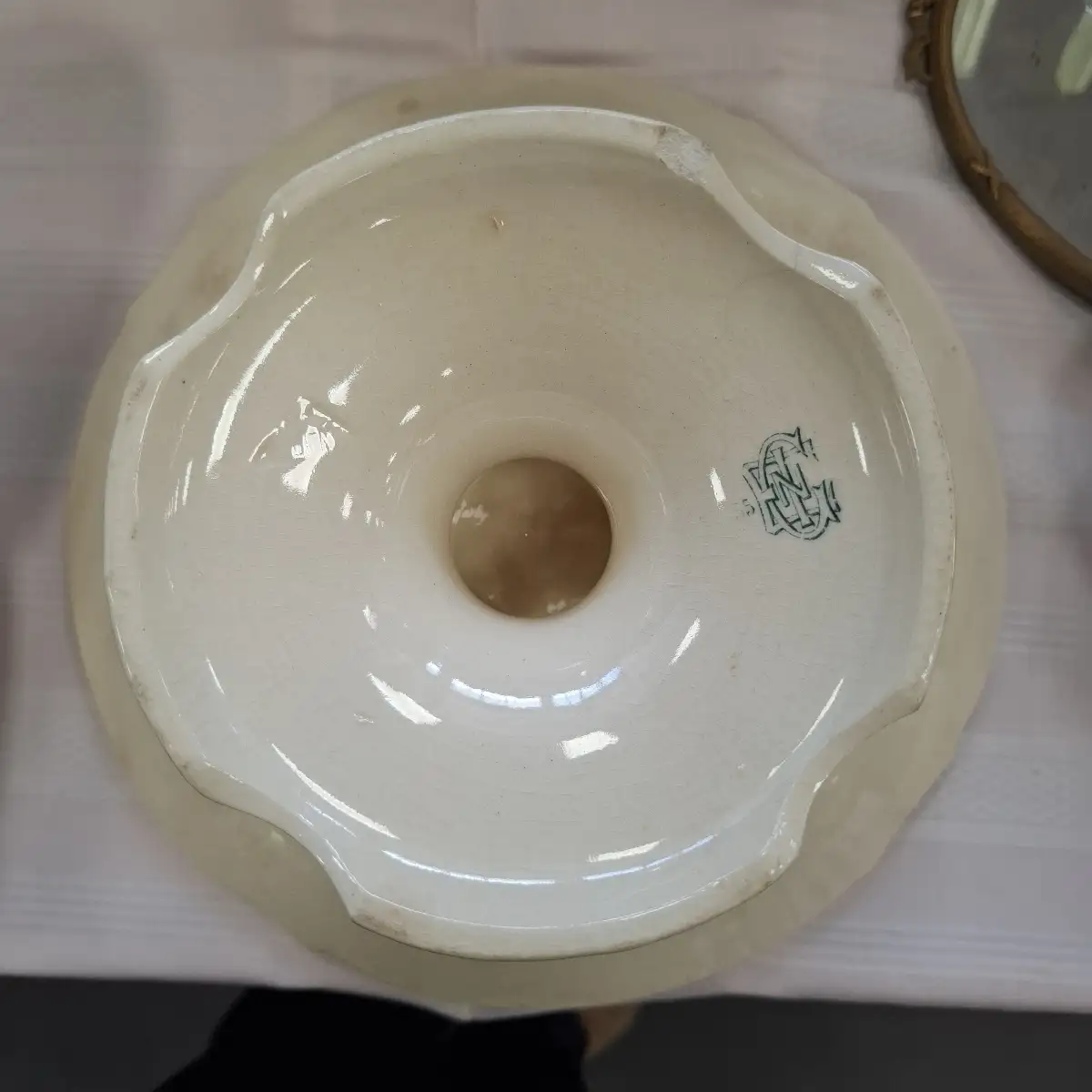 Compotier terre de fer GIEN