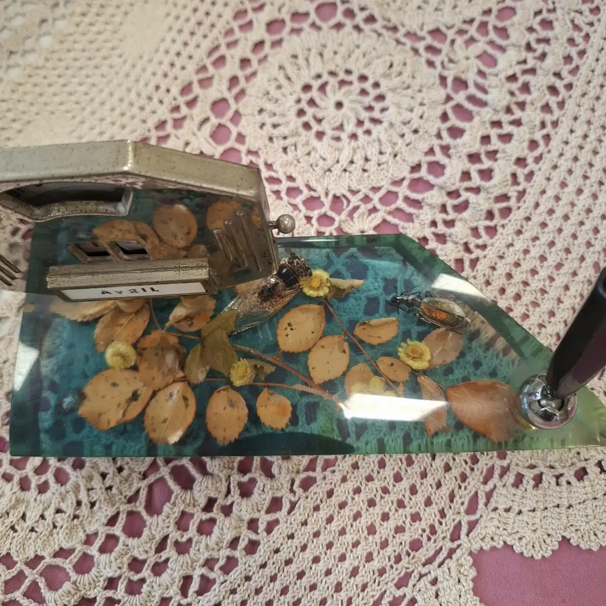 Calendrier perpétuel vintage