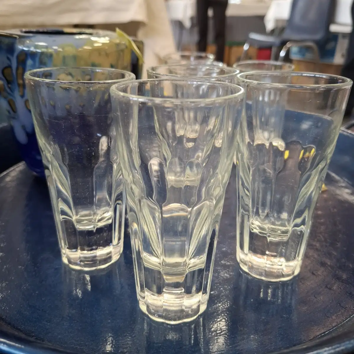 Lots 4 verres à pastis anciens