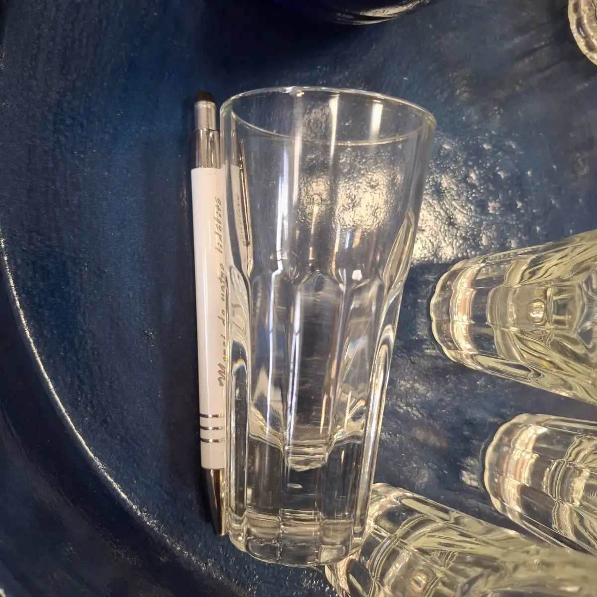 Lots 4 verres à pastis anciens